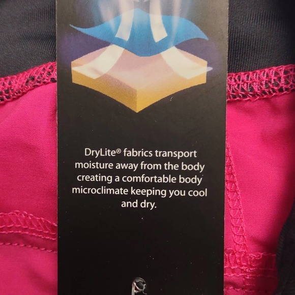 Mizuno Dynamic Elite 9 Cover Up Shorts X Small Pink Gray - Picture 7 of 8